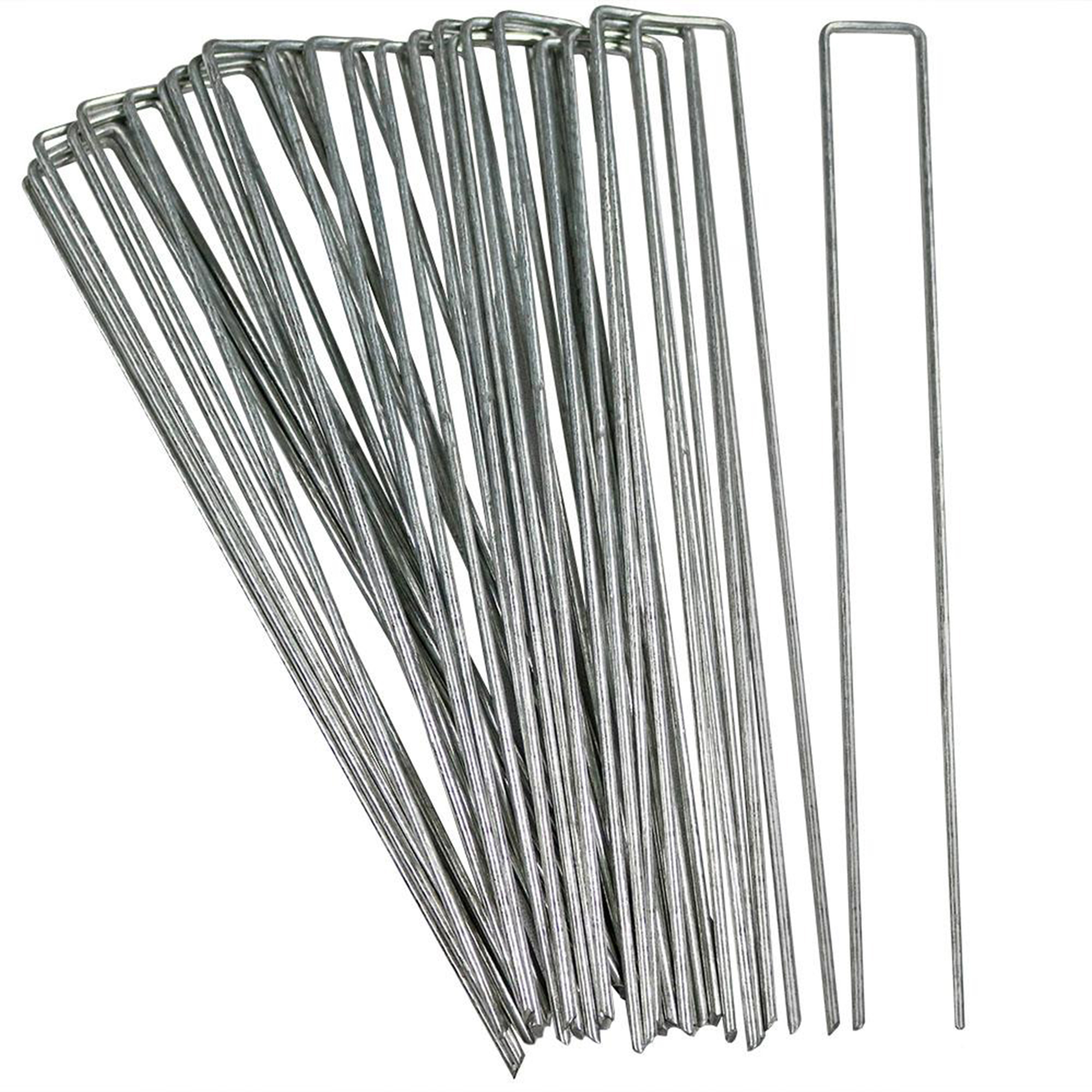 Sunnydaze Decor, 25 Steel Garden Staples 12in., Model# HMI-530